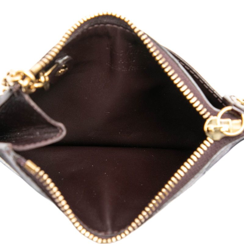 Louis Vuitton Monogram Vernis Pochette Cles NM Coin Purse
