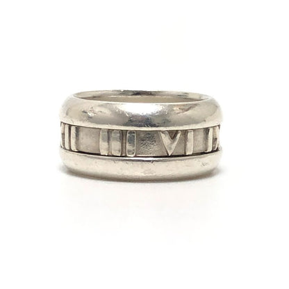 Tiffany & Co. Ring Atlas Wide Silver