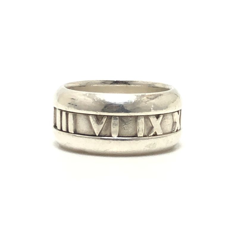 Tiffany & Co. Ring Atlas Wide Silver
