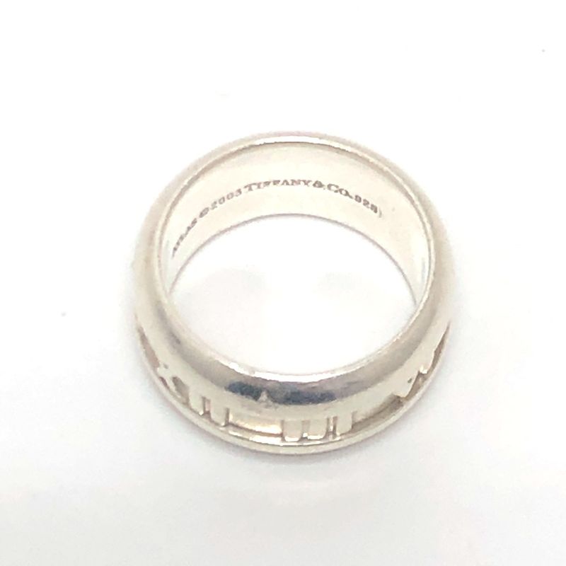 Tiffany & Co. Ring Atlas Wide Silver
