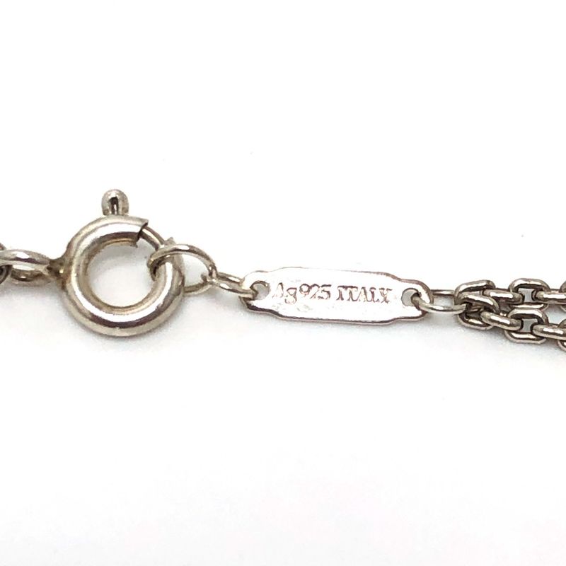 Tiffany & Co. Necklace Double Link Silver