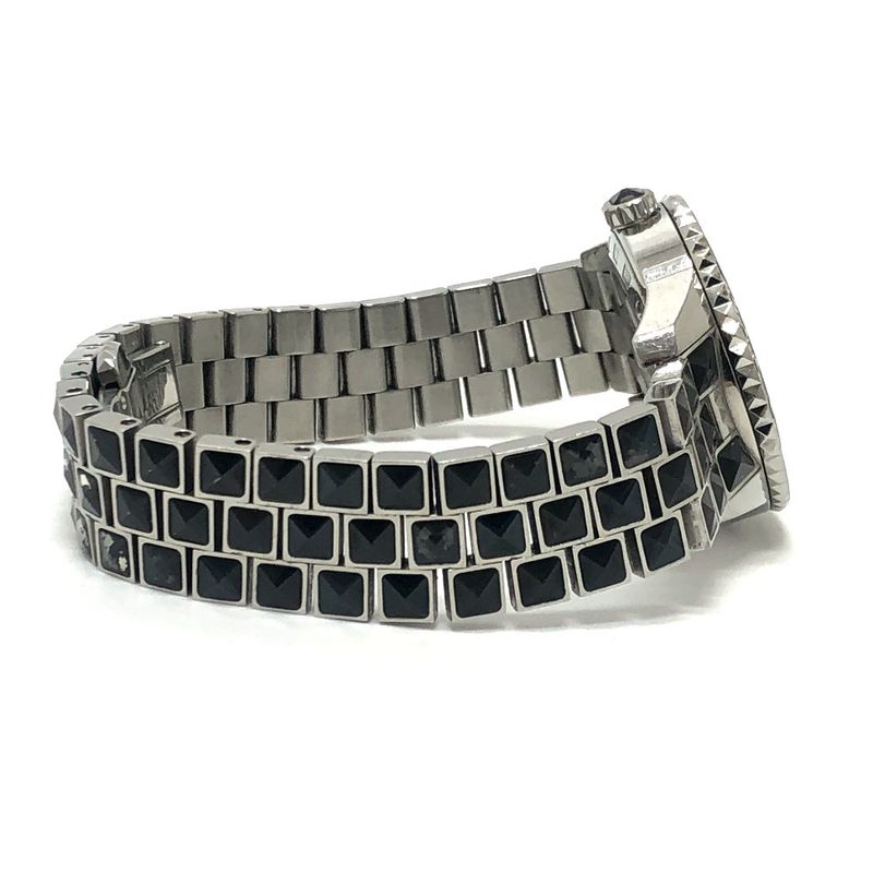 Dior Watch Crystal Diamond Bezel SS Silver