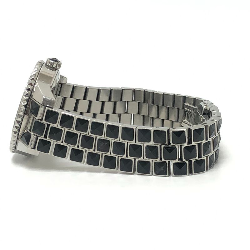 Dior Watch Crystal Diamond Bezel SS Silver