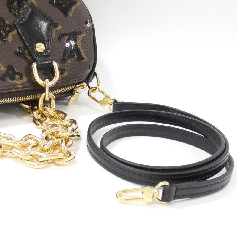Louis Vuitton Monogram Sequin Speedy Bandouliere Bag