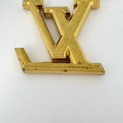 Louis Vuitton LV Facet Key Ring Key Holder Gold Plated