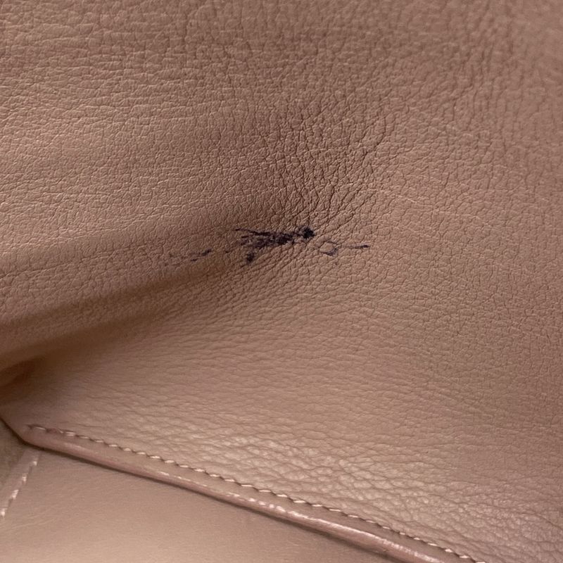 Saint Laurent Downtown Cabas 2-Way Shoulder Bag Leather Pink