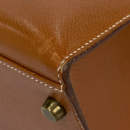 Hermes Kelly 32 Outside Sewing 2-Way Shoulder Bag Courchevel Gold V