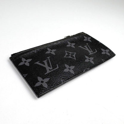 Louis Vuitton Coin Card Holder Card Case Taiga Monogram Eclipse