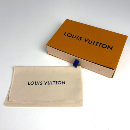 Louis Vuitton Coin Card Holder Card Case Taiga Monogram Eclipse