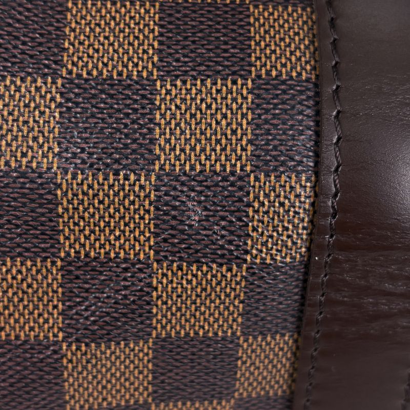 Louis Vuitton Keepall 50 Travel Boston Bag Damier Brown