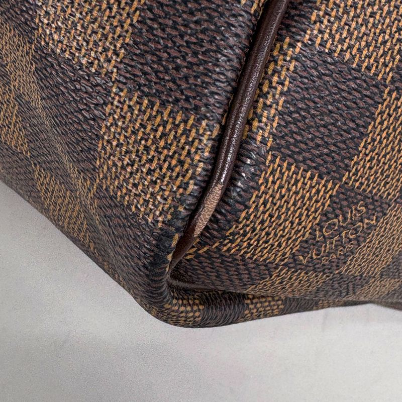 Louis Vuitton Keepall 50 Travel Boston Bag Damier Brown