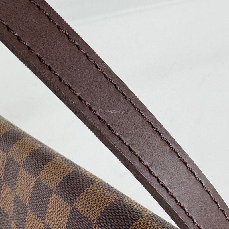 Louis Vuitton Musette Tango Long Crossbody Shoulder Bag Damier Brown