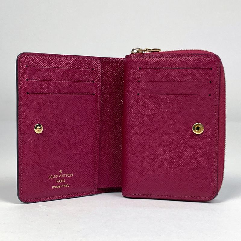 Louis Vuitton Portefeuille Card Holder Bill Holder Coin Purse Bifold Wallet