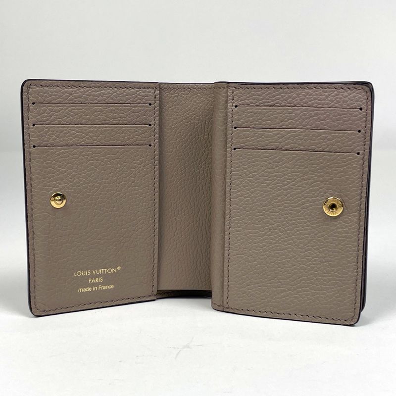 Louis Vuitton Portefeuille Zip Around Bifold Wallet Monogram Empreinte