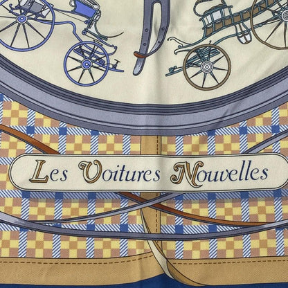 Hermes Scarf History of Carriages Carre 70 Silk