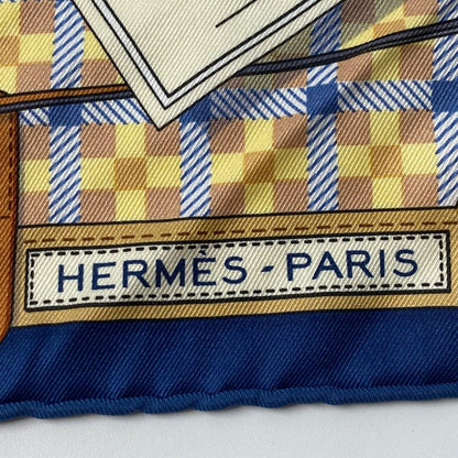 Hermes Scarf History of Carriages Carre 70 Silk