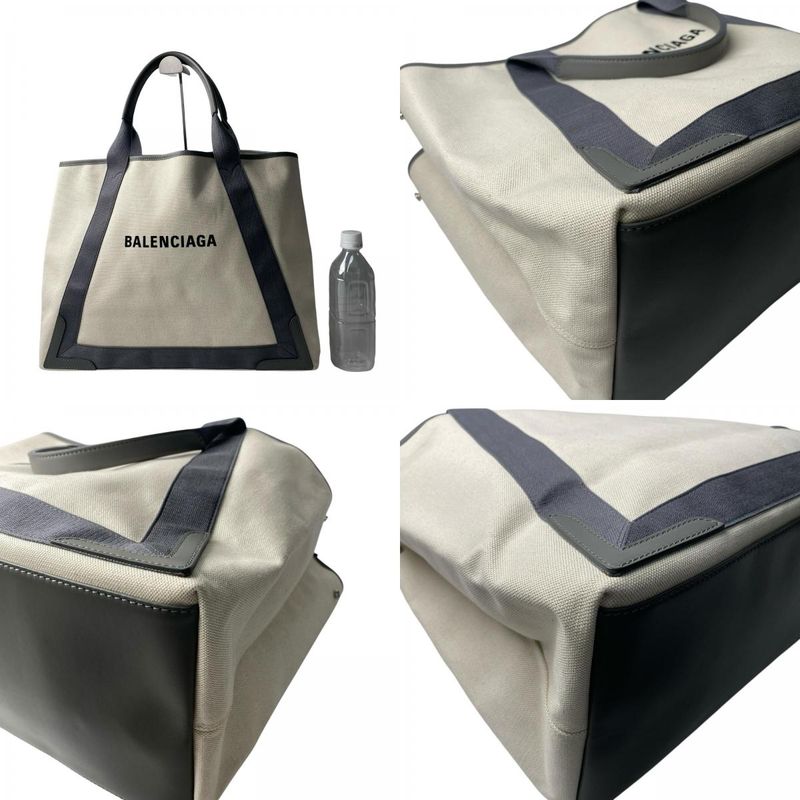 Balenciaga Navy Cabas M Tote