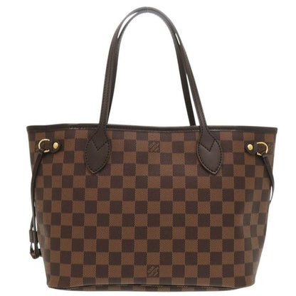 Louis Vuitton Damier with Neverfull PM Pouch Cerise Tote LV