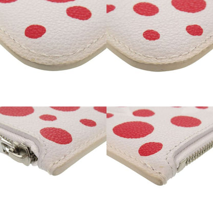Louis Vuitton Neverfull Pouch Infinity Dot Yayoi Kusama White Red Leather LV