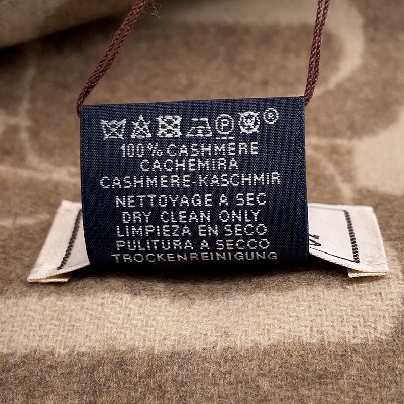 Hermes Scarf Click Se Nue Cashmere Shawl Marron-glace Cles