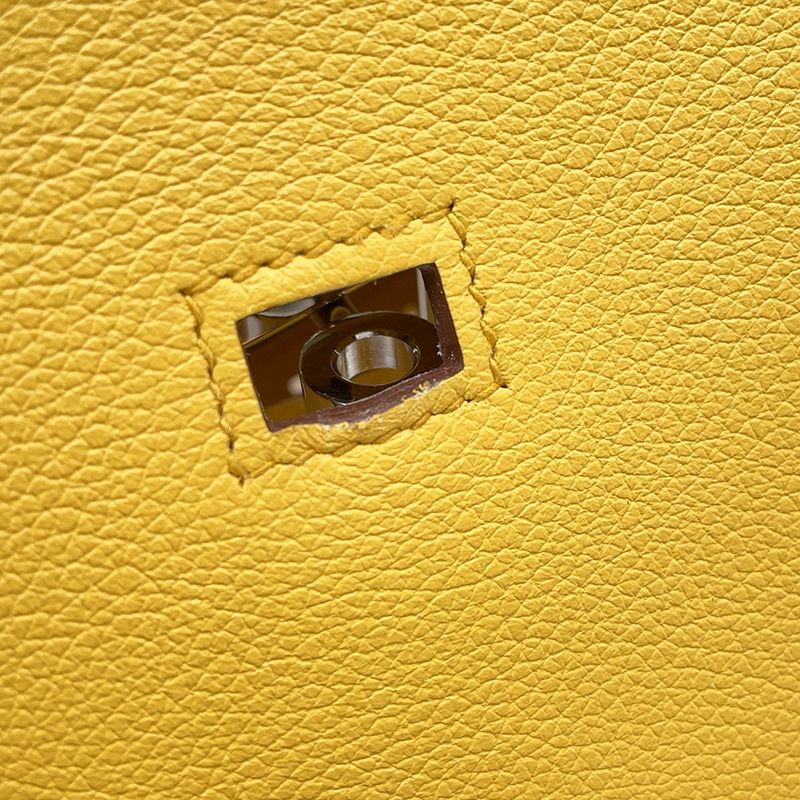 Hermes Gipsiere Mini Joan Ambre Silver