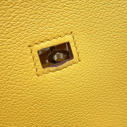 Hermes Gipsiere Mini Joan Ambre Silver