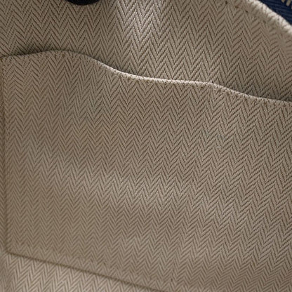 Hermes Pouch Bric-a-Brac PM Pavillon Marine Silver Canvas