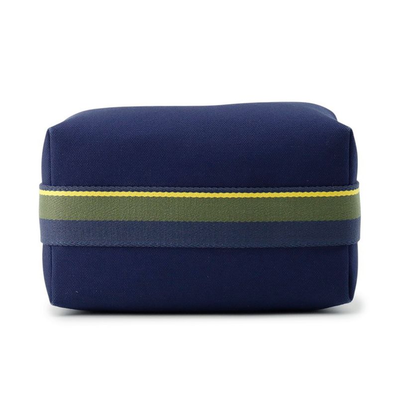 Hermes Pouch Bric-a-Brac PM Pavillon Marine Silver Canvas