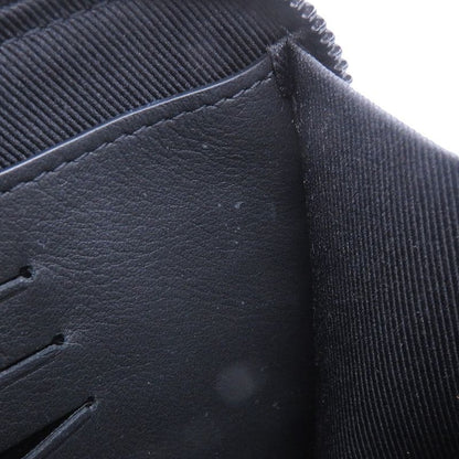 Louis Vuitton Shoulder Bag Grain Calf Leather LV Aerogram Alpha Wearable Wallet Noir Black