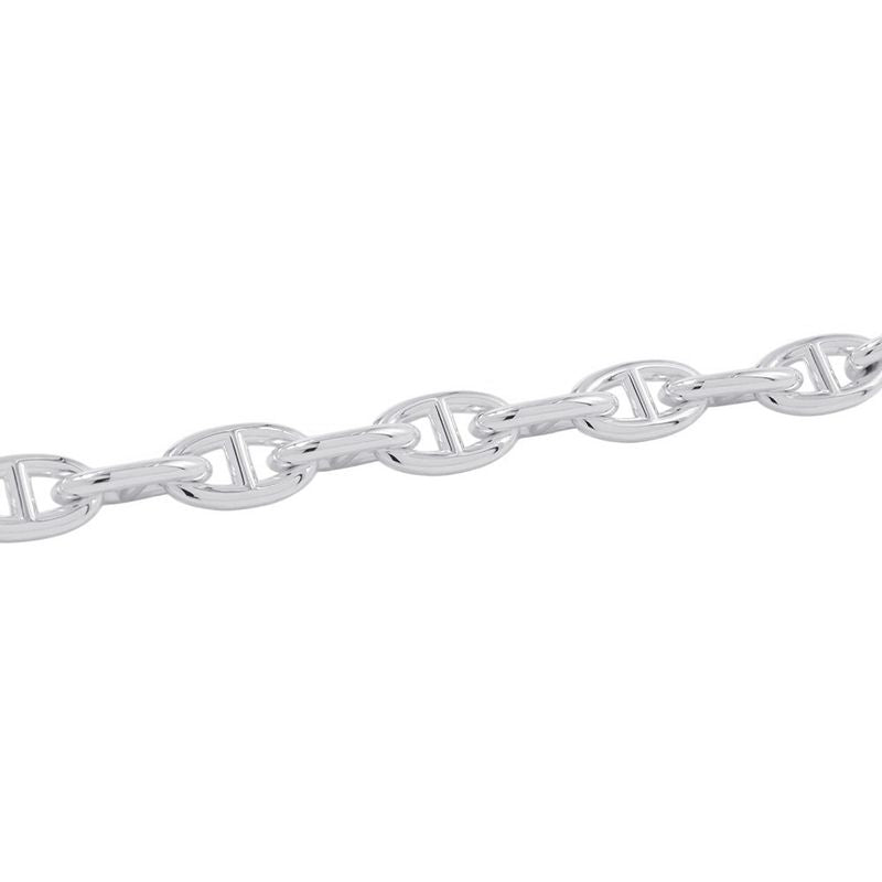 Hermes Bracelet Chaine D'ancre GM 17 Links Silver