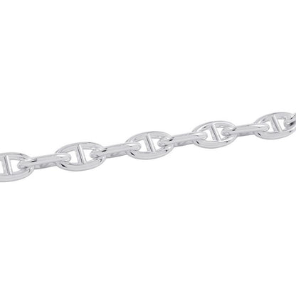 Hermes Bracelet Chaine D'ancre GM 17 Links Silver