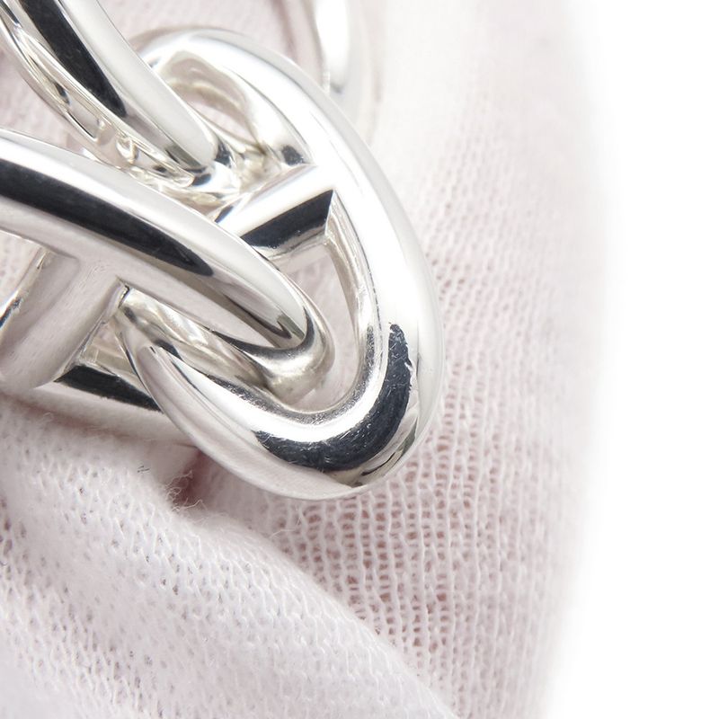 Hermes Bracelet Chaine D'ancre GM 17 Links Silver