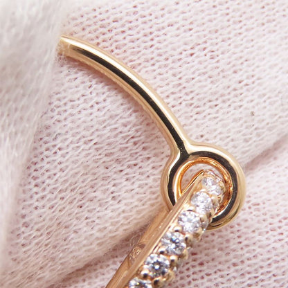 Hermes Ring Farandole Diamond Total 18K Pink Gold