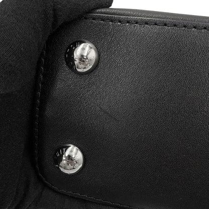 Louis Vuitton Handbag Smooth Scarf Leather Swarovski Capucines BB 2-Way Noir Black
