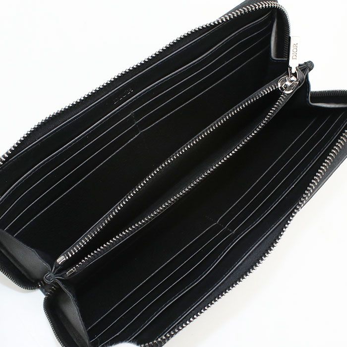 Dior Long Zip Wallet CD Icon Long Zip Around