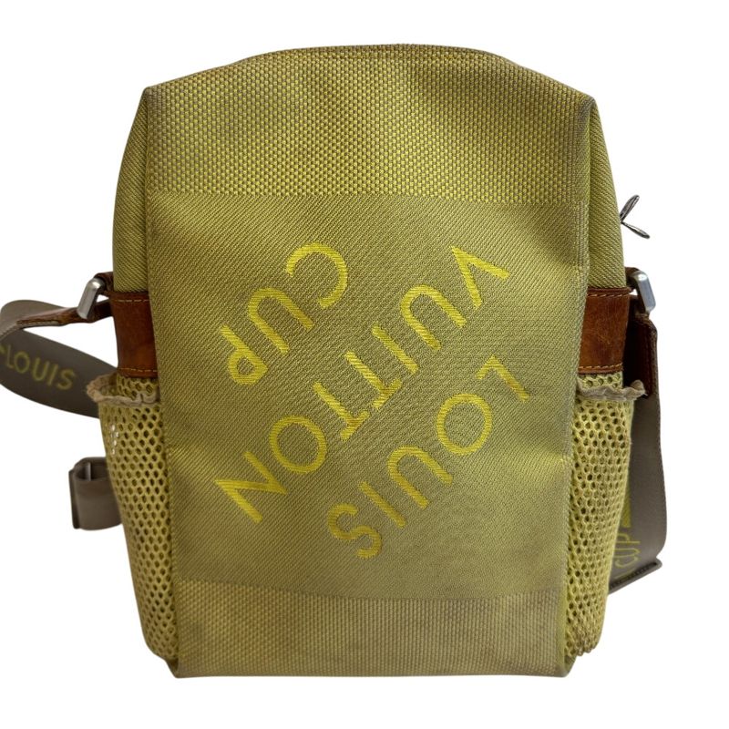 Louis Vuitton Crossbody Pochette Weatherly LV Cup Shoulder Bag Lime