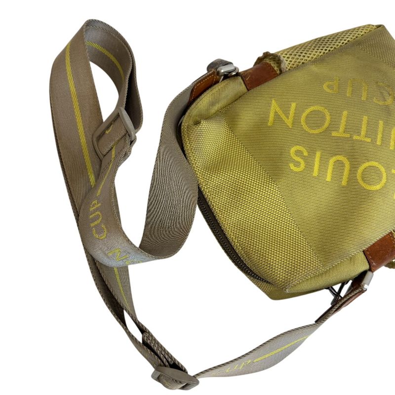 Louis Vuitton Crossbody Pochette Weatherly LV Cup Shoulder Bag Lime