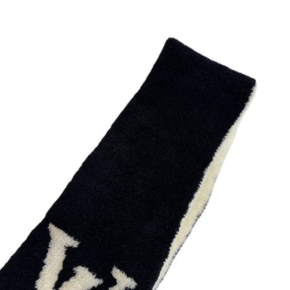 Louis Vuitton Confit Muffler Black Scarf