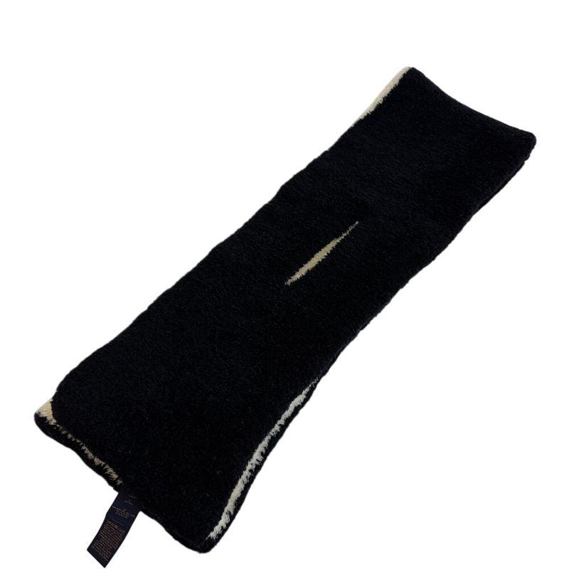Louis Vuitton Confit Muffler Black Scarf