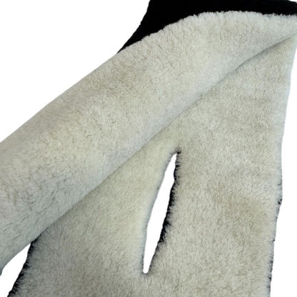 Louis Vuitton Confit Muffler Black Scarf