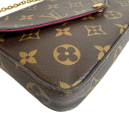 Louis Vuitton 2-Way Chain Shoulder Pochette Felicity Bag