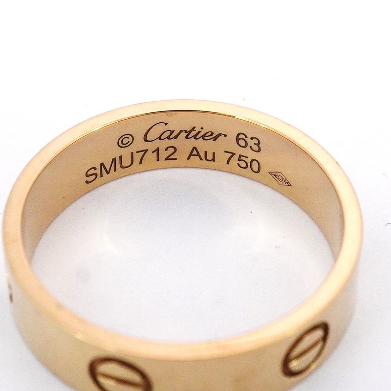 Cartier Ring Love 18K Yellow Gold 63