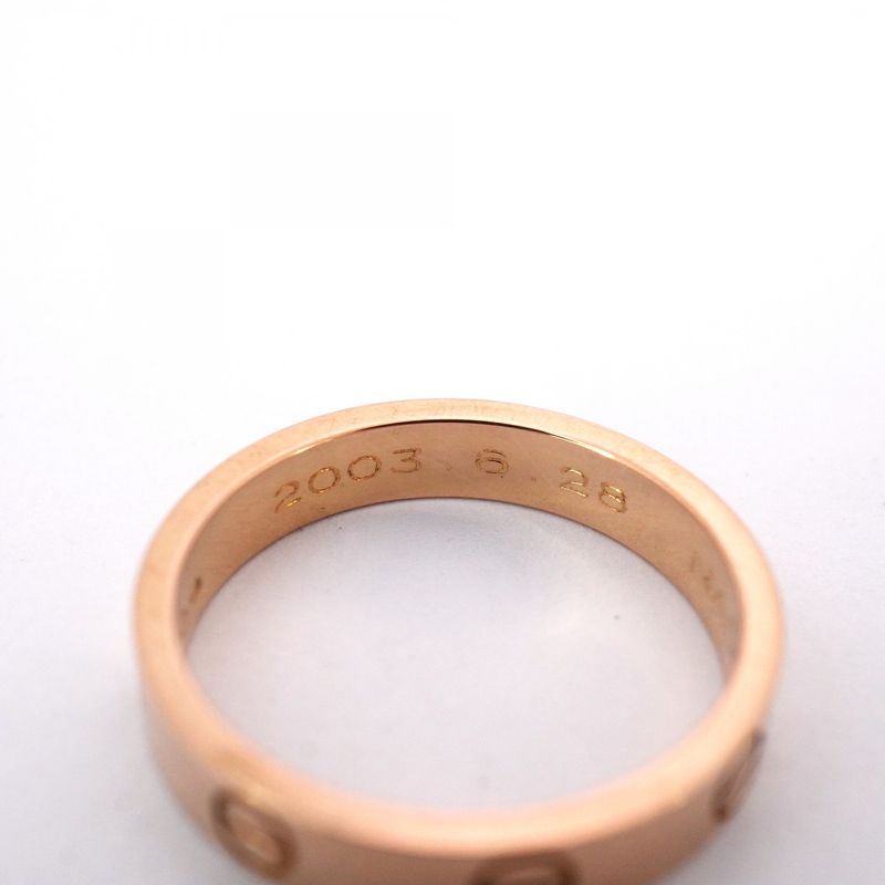 Cartier Ring Mini Love 18K Pink Gold 54