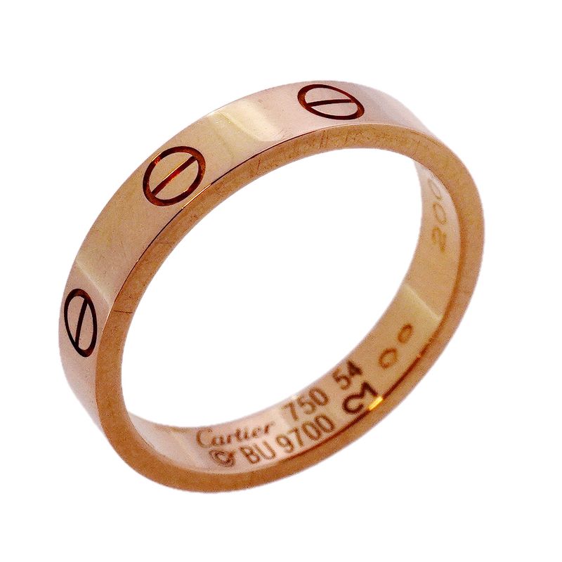 Cartier Ring Mini Love 18K Pink Gold 54
