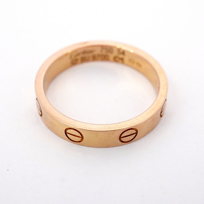 Cartier Ring Mini Love 18K Pink Gold 54