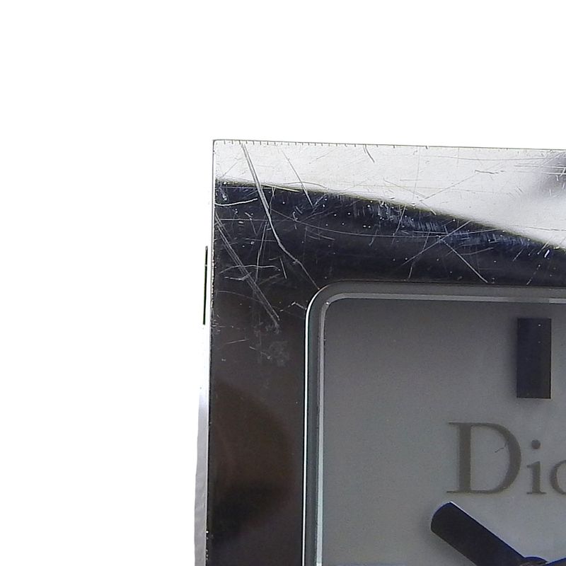 Dior Christian Maris Stainless Steel Leather Quartz Analog