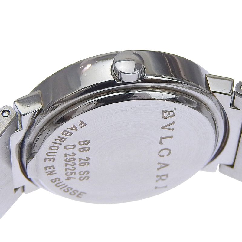 Bvlgari Stainless Steel Quartz Analog Display