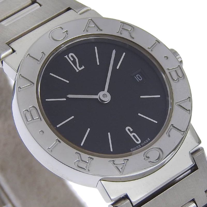 Bvlgari Stainless Steel Quartz Analog Display