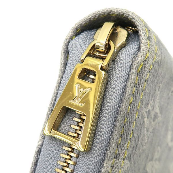 Louis Vuitton Monogram Denim Zippy Wallet