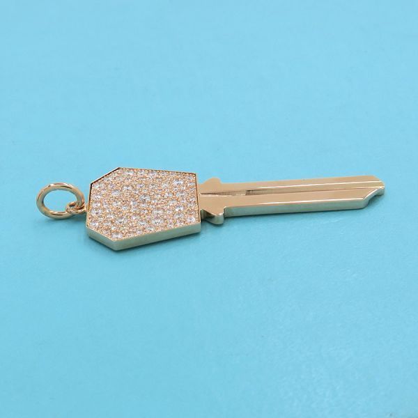 Tiffany & Co. Modern Key Diamond Charm